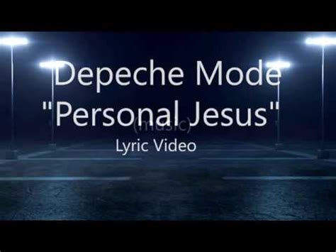 depeche mode song personal jesus lyrics